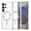 Techsuit Luxury Crystal MagSafe pre Samsung Galaxy S25 Ultra strieborný