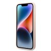 Karl Lagerfeld Silicone puzdro iPhone 14 Plus ružová Choupette