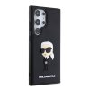 Karl Lagerfeld 3D Design Samsung Galaxy S24 Ultra Rubber Ikonik čierna