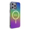 Guess IML Iridescent MagSafe GUHMP15LHITSK iPhone 15 Pro dúhová