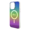 Guess IML Iridescent MagSafe GUHMP15LHITSK iPhone 15 Pro dúhová