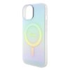 Guess IML Iridescent MagSafe GUHMP15MHITSQ iPhone 15 Plus tyrkysová
