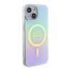 Guess IML Iridescent MagSafe GUHMP15MHITSQ iPhone 15 Plus tyrkysová
