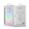 Guess IML Iridescent MagSafe GUHMP15XHITSU iPhone 15 Pro Max fialová