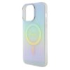 Guess IML Iridescent MagSafe GUHMP15XHITSQ iPhone 15 Pro Max tyrkysová