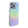 Guess IML Iridescent MagSafe GUHMP15XHITSQ iPhone 15 Pro Max tyrkysová