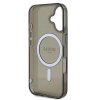 Guess IML Glitter Circle MagSafe GUHMP16SHFGEREK iPhone 16 čierna