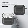 Techsuit CarbonFiber pre AirPods 3 čierna