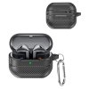 Techsuit CarbonFiber pre Samsung Galaxy Buds 3 / 3 Pro / 3 FE čierna
