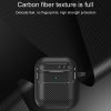 Techsuit CarbonFiber pre AirPods 1/2 čierna