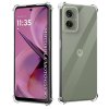 Techsuit Shockproof priehľadný silikónový obal Motorola Moto G55 priehľadný