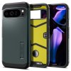 Spigen Tough Armor Google Pixel 9 Pro XL v zelenej Abyss
