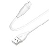 Lito Data Cable LD03V USB na Micro-USB Rýchle nabíjanie 2.4A 1m Biela