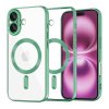Techsuit Luxury Crystal MagSafe pre iPhone 16 Plus svetlozelená