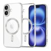Techsuit Luxury Crystal MagSafe iPhone 16 Strieborný