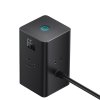 Baseus PowerCombo 3xAC USB Type-C 65W US Plug čierny