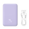 Baseus Power Bank Magnetic Mini PPCX110105 10000mAh 20W Fialová