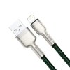 Baseus Cafule dátový kábel USB Lightning 2.4A 2m Green