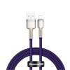 Baseus Cafule Series Metal USB to Lightning kábel 1m Purple