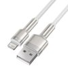Baseus Dátový kábel Cafule Series Metal USB to Lightning 2.4A 1m Biely