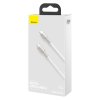 Baseus Kábel Cafule CATJK-D02 Type-C 100W 2m Biely