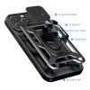 Techsuit CamShield séria iPhone 16 Pro Max čierna