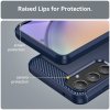 Techsuit Carbon Silicone puzdro Samsung Galaxy A55 5G Blue