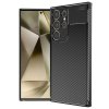 Techsuit CarbonFiber obal Samsung Galaxy S24 Ultra čierny