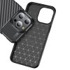 Techsuit CarbonFiber puzdro pre iPhone 12 Pro Max Black