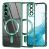 Techsuit Luxury Crystal MagSafe Samsung Galaxy S22 5G Svetlozelené