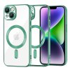 Techsuit Luxusný Krištáľový MagSafe iPhone 14 Plus Svetlozelený