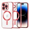 Techsuit Luxusný Kryštál MagSafe iPhone 14 Pro Červený