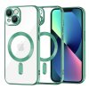 Techsuit Luxusný Krištáľ MagSafe iPhone 13 Svetlozelená