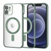 Techsuit Luxusný Kryštál MagSafe iPhone 12 Tmavo Zelený