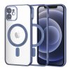 Techsuit Luxusný Kryštál MagSafe iPhone 12 Tmavomodrá