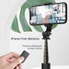 Techsuit Mini Selfie Tyč L10 Stabilný Statív Bluetooth 360 Čierna