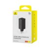Baseus Sieťová nabíjačka GaN6 Pro 2xUSB 2xType-C 100W s káblom 1m Čierna