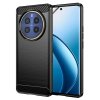 Techsuit Karbon Silikón Realme 12 Pro 12 Pro+ Čierny