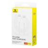 Baseus Dátový kábel Type-C na Type-C 100W 2m Moon White