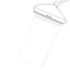 Baseus Vodotesné puzdro IPX8 pre telefón 7.2" Mesačná biela
