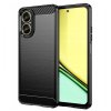 Techsuit Karbón Silikón Realme C67 4G Black