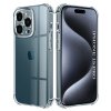 Techsuit Nárazuvzdorný Priehľadný Silikón iPhone 15 Pro Clear