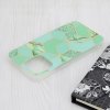 Techsuit Mramorová séria iPhone 15 Pro Max Zelený Hex