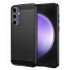 Techsuit Karbón Silikón Samsung Galaxy S23 FE Čierna