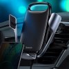 Baseus Držiak do auta bezdrôtové nabíjanie 15W do ventilácie čierny