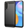 Techsuit Karbon Silikón Huawei P Smart 2021 Čierna