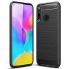 Techsuit Karbon Silikón Huawei Y6p Čierny