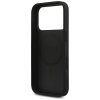 Guess Leather 4G Triangle Strass MagSafe pre iPhone 17 Pro čierny