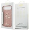 Guess Fixed Glitter Big 4G GUHCP17MHG4SGP iPhone 17 Air ružová