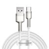 Baseus Kábel Cafule USB na Type-C 66W 2m Biely